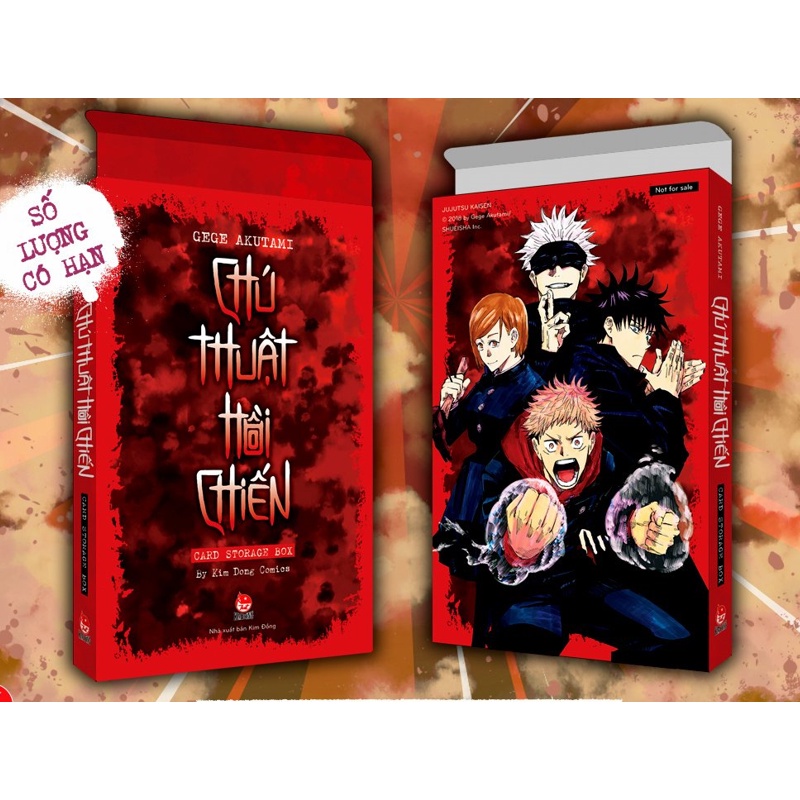 Hộp đựng thẻ đỏ