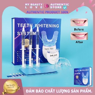 Máy làm trắng răng, tẩy trắng răng tại nhà cực đơn giản, hết ố vàng, răng trắng sáng tự nhiên