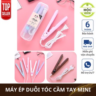  Máy Ép,Duỗi,Là Tóc Cầm Tay MAKE TIME - Máy Uốn Tóc Tạo Kiểu Mini 