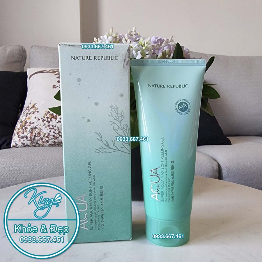 Tẩy Tế Bào Chết Nature Republic Aqua Super Aqua Max Soft Peeling Gel