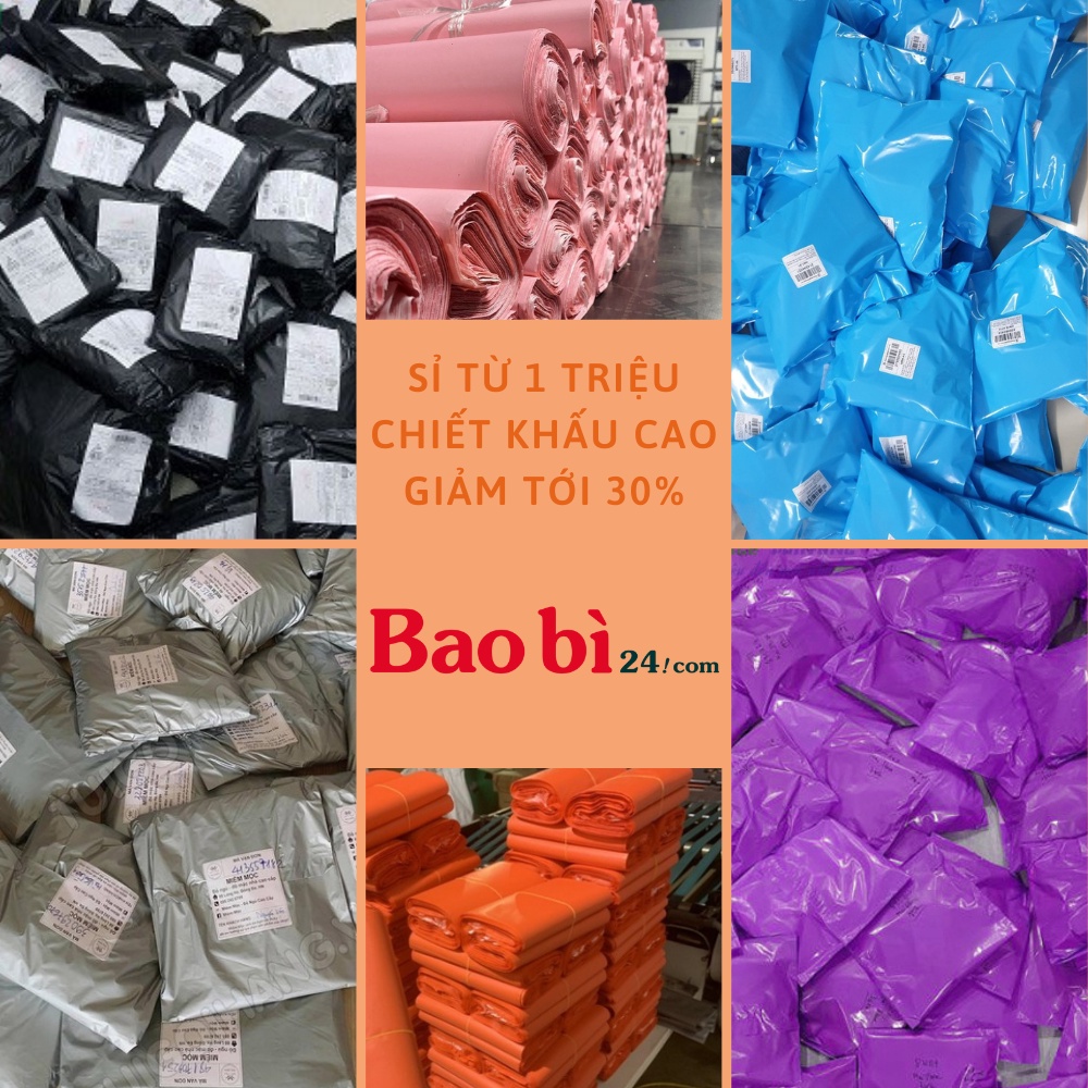 Túi gói hàng niêm phong 50x65 - Túi đóng hàng tự dính [Bảo Mật] - baobi24.com