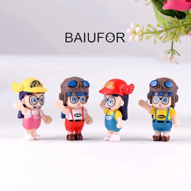 Charm bé gái Arale - nguyên liệu slime