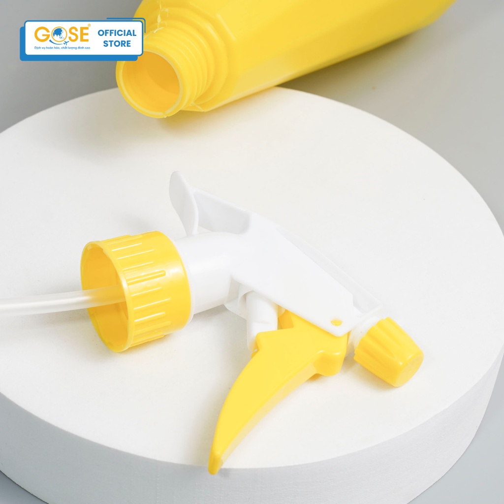 Bình xịt tưới cây 1L GOSE vòi phun sương nước xịt hóa chất liệu nhựa HDPE chính hãng