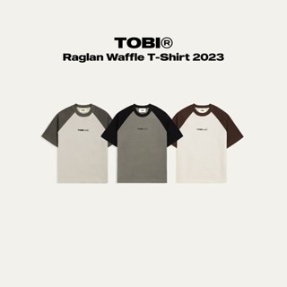 Mã BMLT35 giảm đến 35K đơn 99K Áo thun Waffle Raglan TOBI