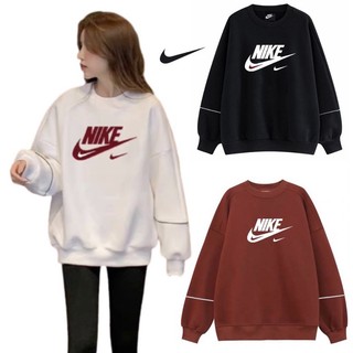 Áo sweater nike nam nữ cao cấp unisex, Áo swt nike form rộng Nike New Shop QV