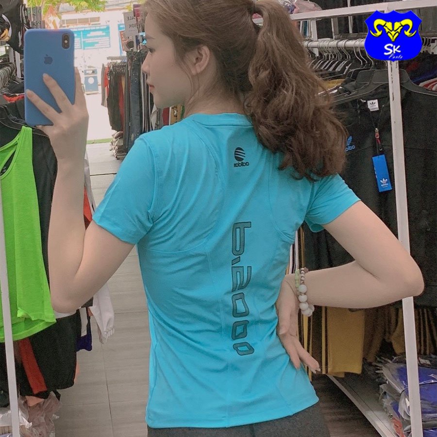 ÁO THUN THỂ THAO, TẬP GYM YOGA NỮ, CHẤT THUN LẠNH CO GIÃN, MỀM MỊN VÀ CỰC MÁT