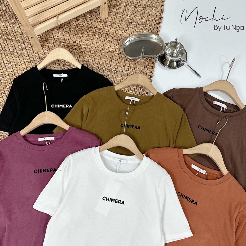 Áo thun chữ CHIMERA - thun T&T