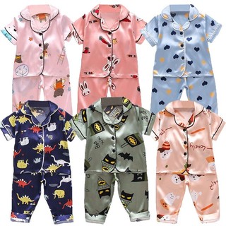 Bộ Pijama Chất Lụa Gấm Tay Dài- Quần Dài