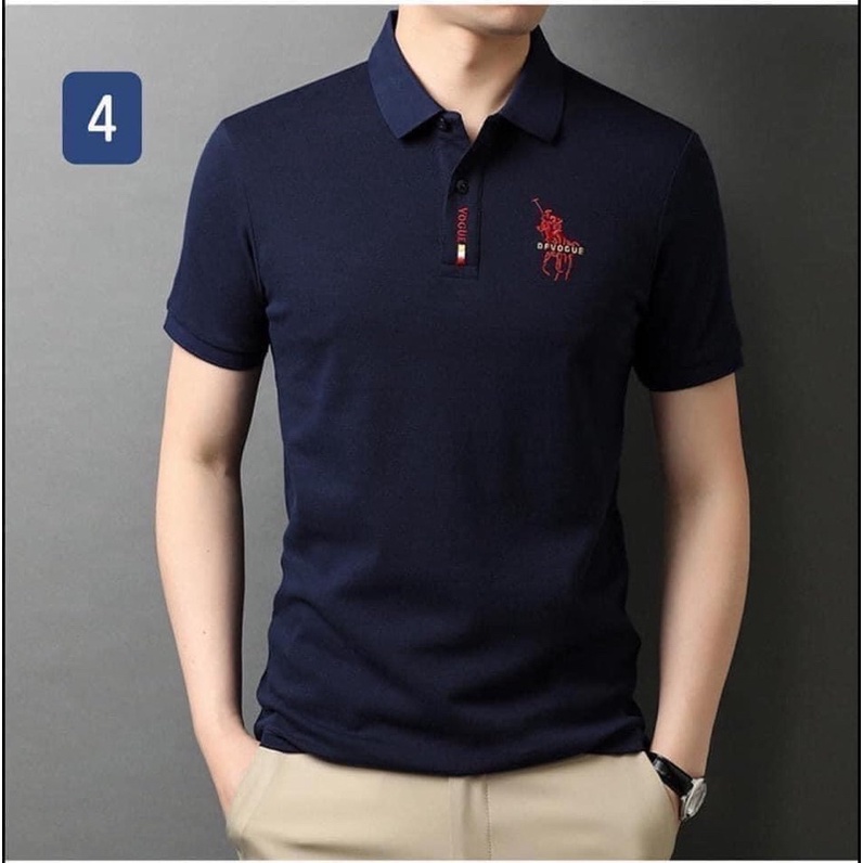 Áo polo cho các anh thoáng mát 5 màu