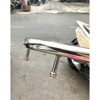 BAGA SAU XE CUB MỚI ( CUB TÂY Á ) INOX