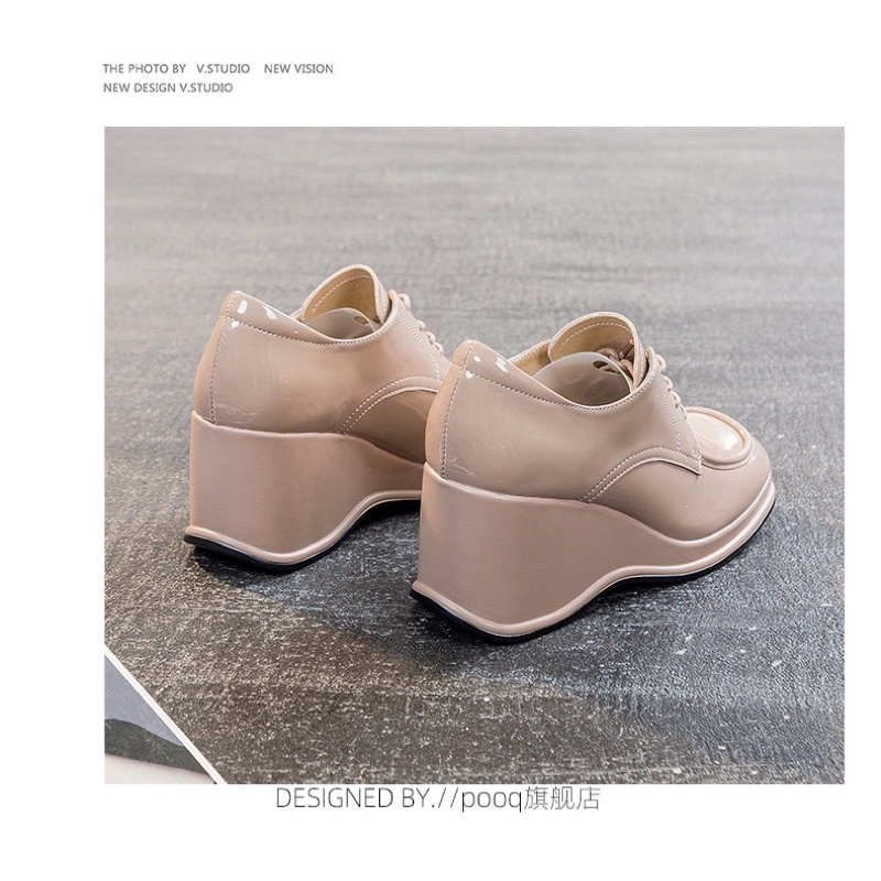 Giày nữ đế độn cao cấp 7,5cm