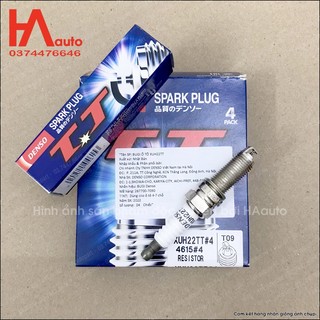 Bộ 4 bugi denso tt chính hãng mã xuh22tt . dùng cho kia, hyundai, honda đời cao