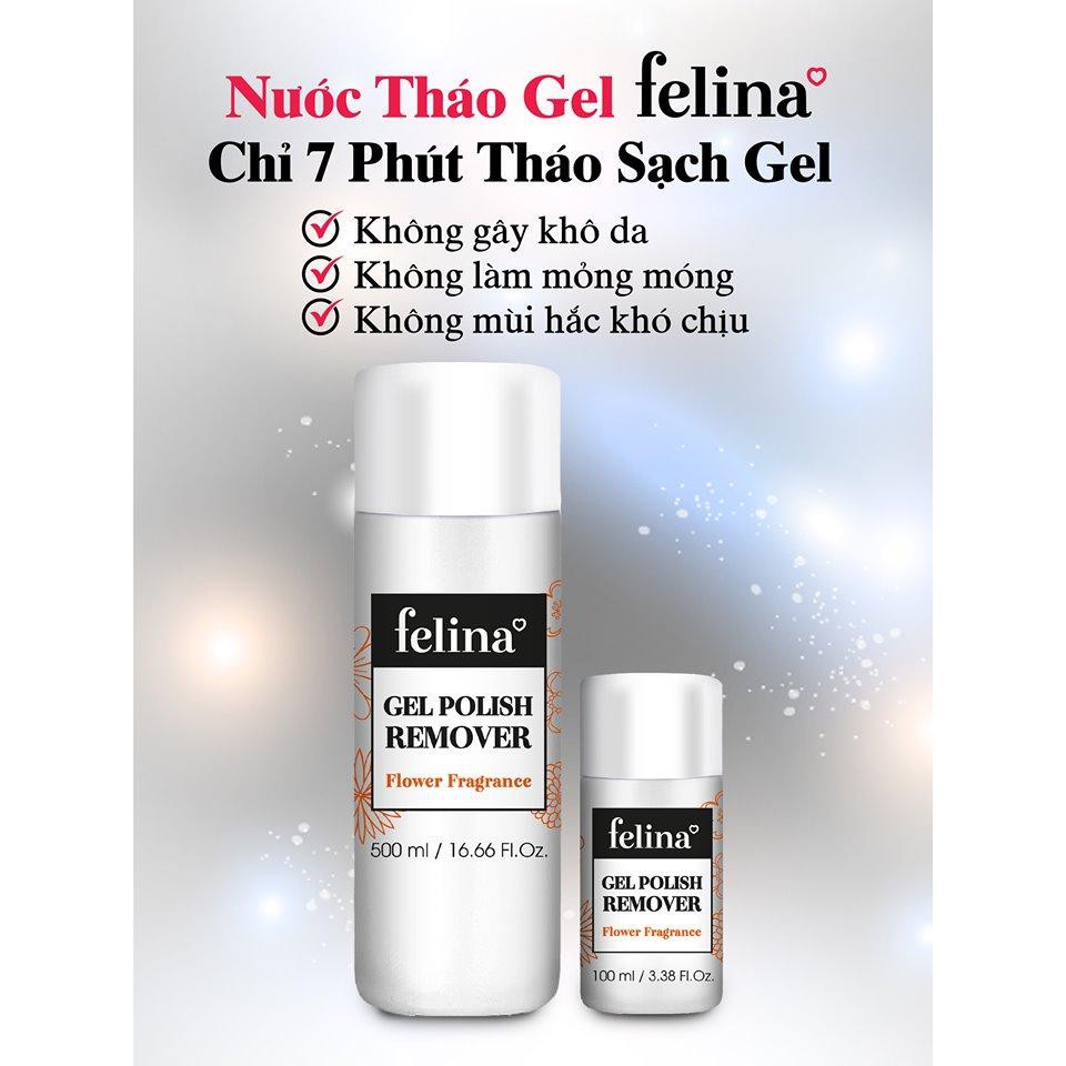 Nước tháo sơn gel Felina 100ml