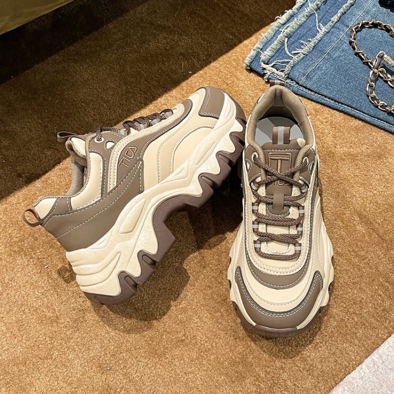 Giày thể thao nữ Ullzang, giày sneaker TiCa đế răng