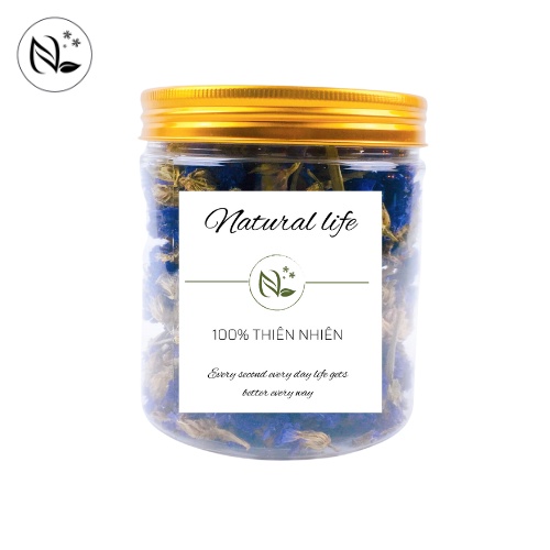 Trà hoa lưu ly khô Natural Life 40G ngủ ngon, an thần, thanh nhiệt