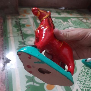 Ông ngựa đất đỏ thờ cúng 30cm