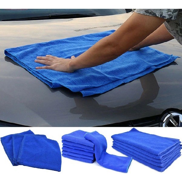 Khăn Lau 35x37 Microfiber Loại 1 380gsm Siêu Thấm Hút