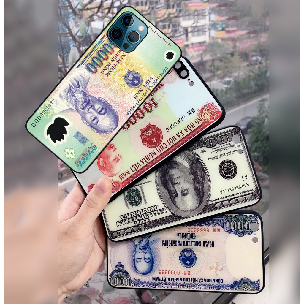 Ốp lưng IP6, IP 6Plus,IP7,IP8,IP7 PLUS,IP8 PLUS,IPX,IPXS,IPXR,IPXS MAX,IP11,IP11 PRO,IP11 PRM- In Hình Tờ 10k, 20k,500k