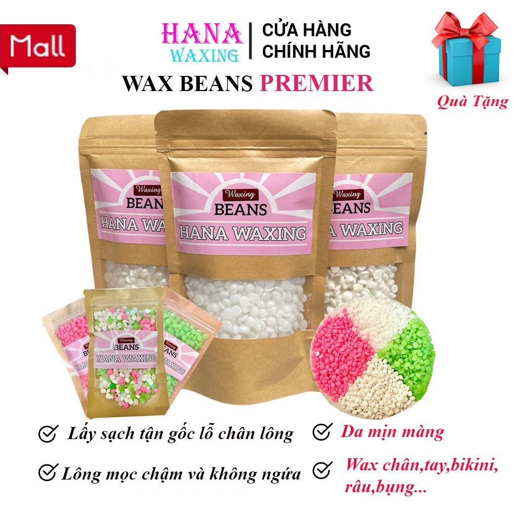 Sáp Wax Lông Nóng HANA WAXING wax lông nách, lông chân Siêu Bám Lông