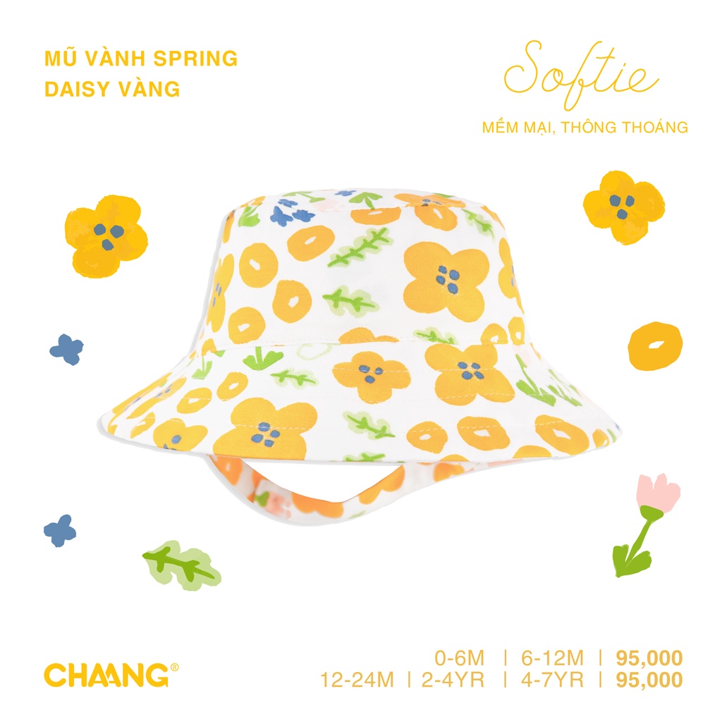 [CHAANG] Mũ vành Spring cho bé