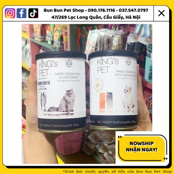 Pate tươi King’s Pet  cho chó mèo