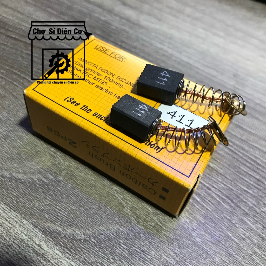 Chổi Than NB 411 6X9 Dùng Cho Máy Mài Makita 9523 - 9553 - 9556 Hàng TỐT