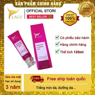 [XẢ KHO DATE 01/2025] Sữa rửa mặt YLAGY 3 in 1 ,loại sạch bụi bẩn, tẩy trang và làm trắng da