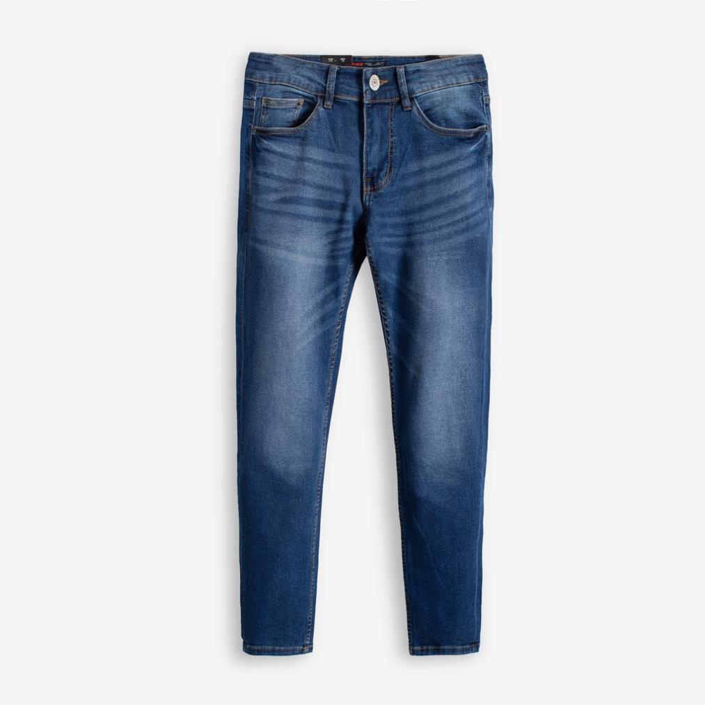 Quần Jean nam basic cao cấp LADOS - 14035 với chất vải dày dặn và co giãn tốt giá rẻ