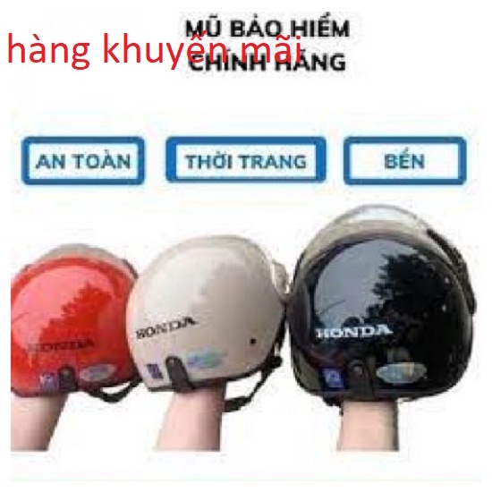 Nón bảo hiểm có kính, hàng khuyến mãi, quà tặng
