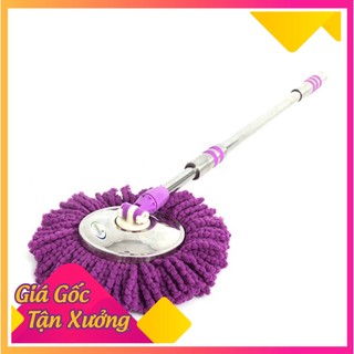 Cây Lau Nhà Tím Thông Minh - Chổi Lau Nhà Tiện Lợi Quay 360 Độ