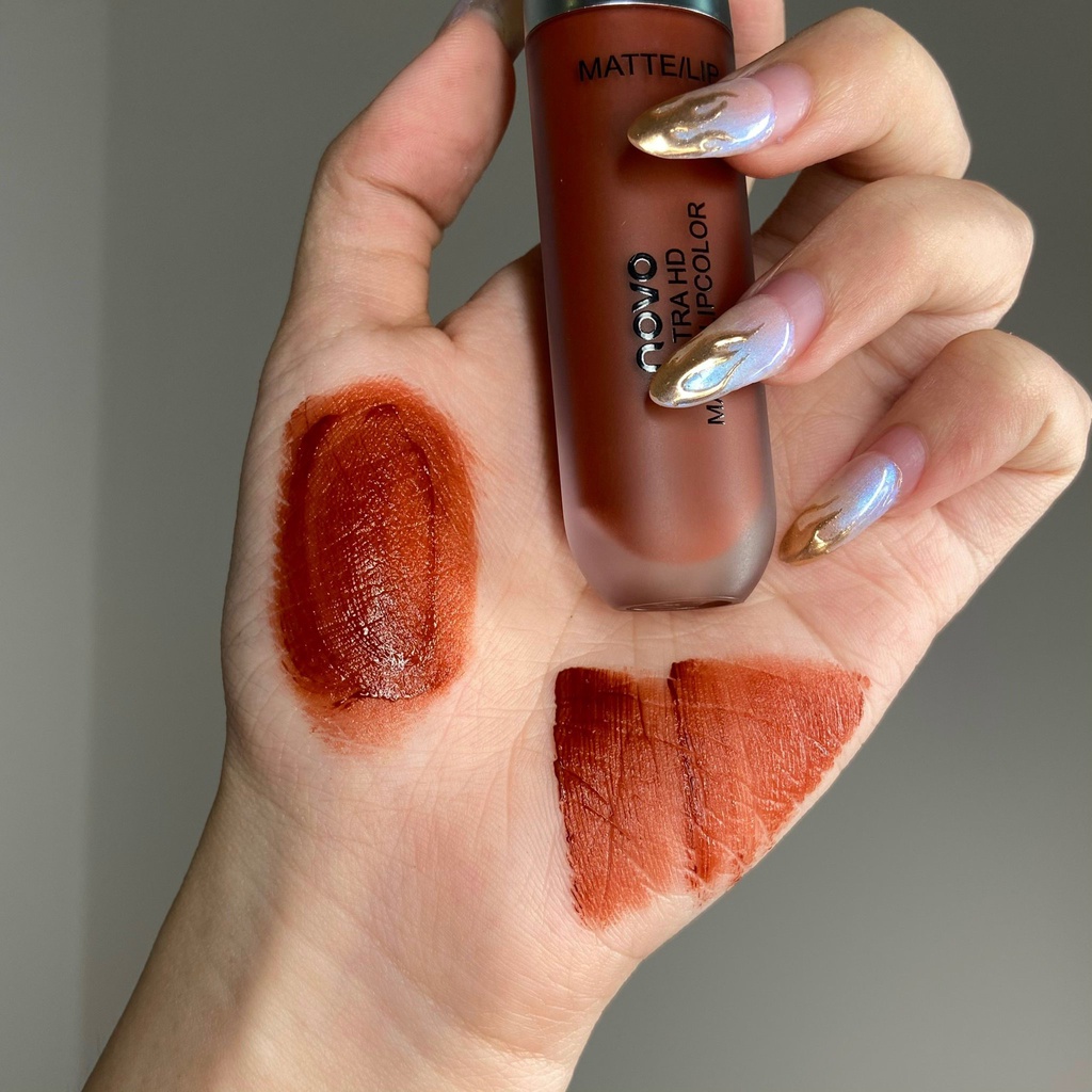 Son kem Novo 08 chính hãng siêu mềm mịn môi không khô môi