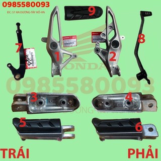 Gác chân trước winner x, bộ để chân xe winner x chính hãng honda