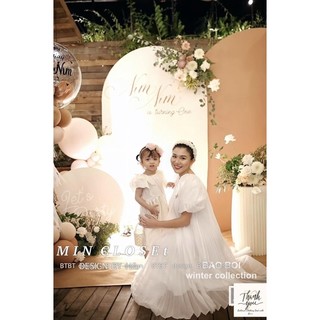 Váy maxi dập ly 4 màu
