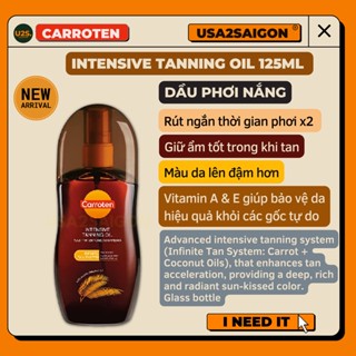 Dầu phơi nắng Carroten Intensive Tanning Oil  125ml