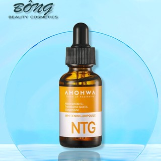 Ampoule ntg serum dưỡng trắng da , mờ thâm , chống lõa hóa ahohaw 30m.