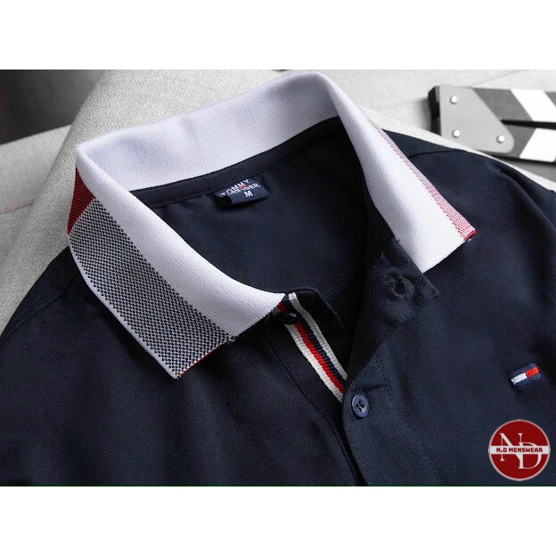 ÁO THUN NAM CÁ SẤU CỔ BẺ TOMY - N.D MENSWEAR