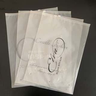 Túi zip đựng quần áo khóa kéo in ấn bao bì văn trung - 1kg