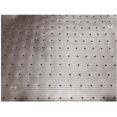 Thảm Sàn, Thảm Lót Sàn Cao Su Đúc Nissin Vân Tổ Ong Chuẩn Form Xe Missubishi Triton