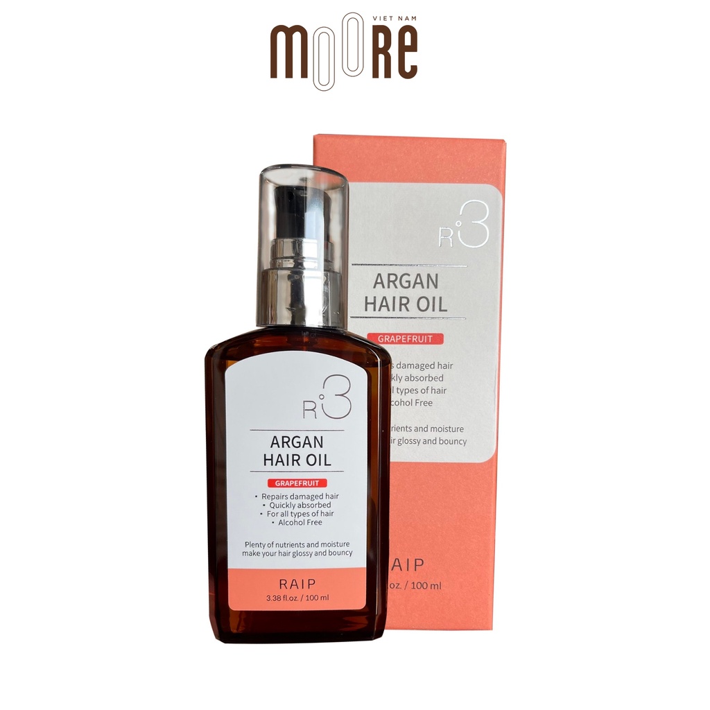 Tinh dầu dưỡng tóc Raip Argan Hair Oil R3 100ml