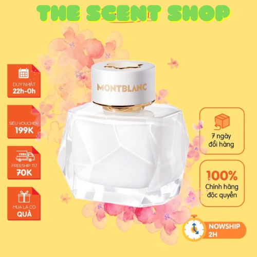 SIGNATURE Trắng - Eau de Parfum - Nước Hoa Nữ 𝐌𝐎𝐍𝐓𝐁𝐋𝐀𝐍𝐂