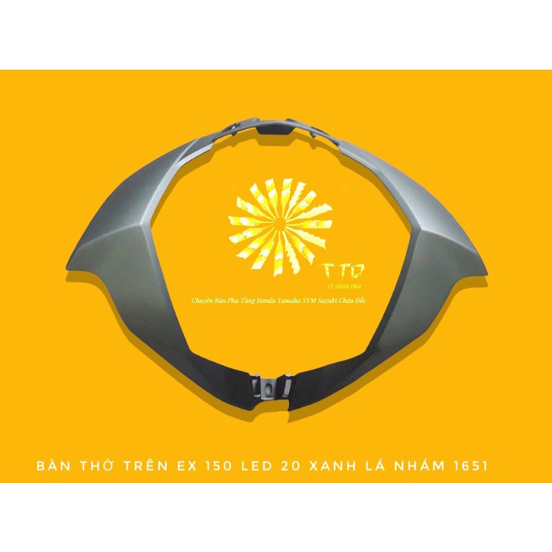 Ốp đầu trên Ex 150 xe đèn Led zin đủ màu