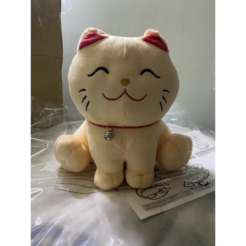 GẤU BÔNG MÈO THẦN TÀI QUÀ TẶNG SỮA NUTIFOOD
