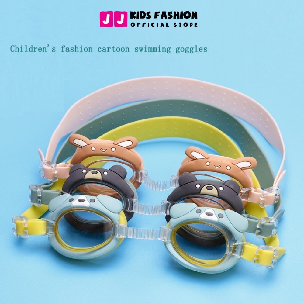 Kính bơi cho bé JJ Kids Fashion chống mờ nhân vật hoạt hình dễ thương