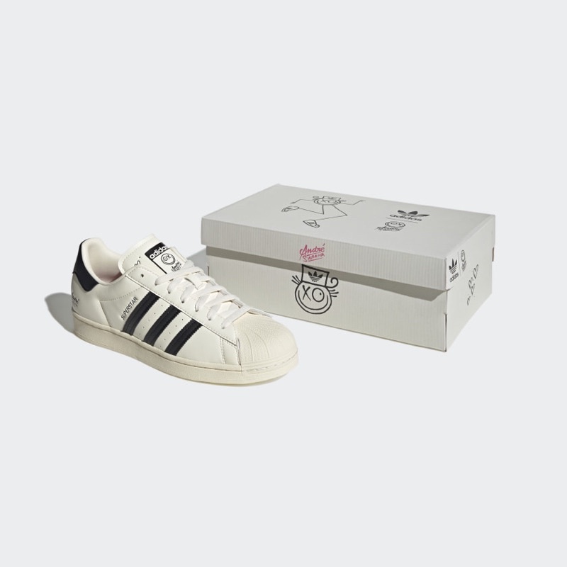 Giày 𝘼𝘿𝙄𝘿𝘼𝙎 superstar saraiva love GZ1753