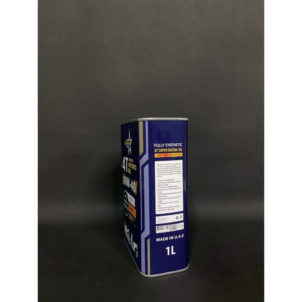 Nhớt Startup xanh 10w40 SN fully Synthetic oil
