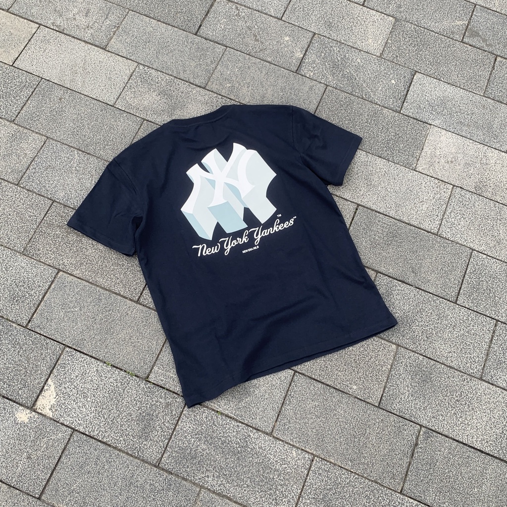 Áo Phông New Era New York Yankees Navy Logo 3D Chính Hãng - 13470986