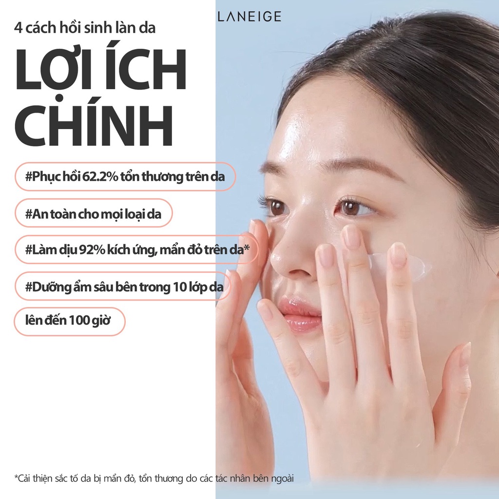 Kem Dưỡng Ẩm Cho Da Khô & Da Nhạy Cảm Laneige WaterBank Blue HA Cream 50ml