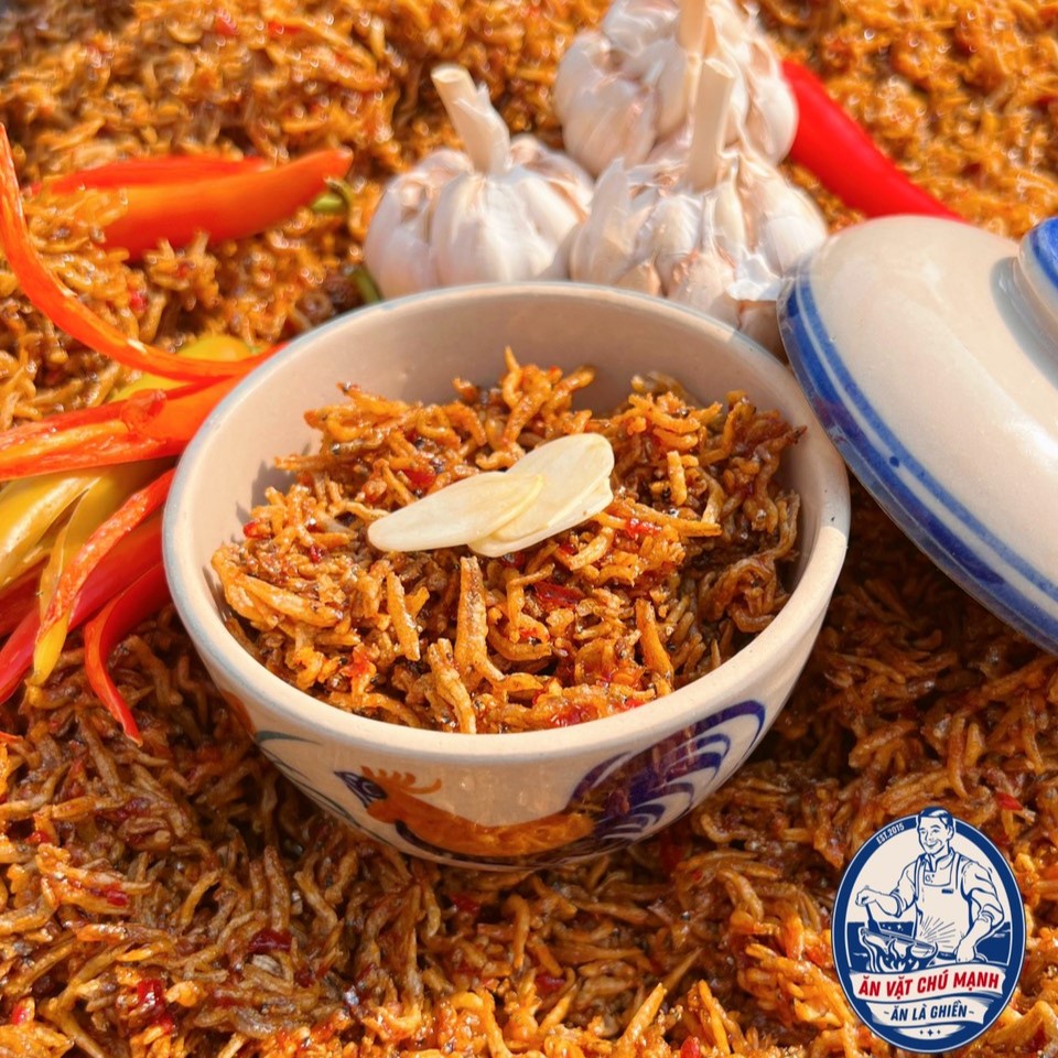 Cá Cơm Sữa Rim Giòn