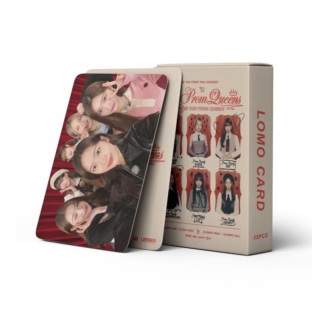 Kpop IVE Album THE FIRST FAN CONCERT Lomo Card Photocard Postcard