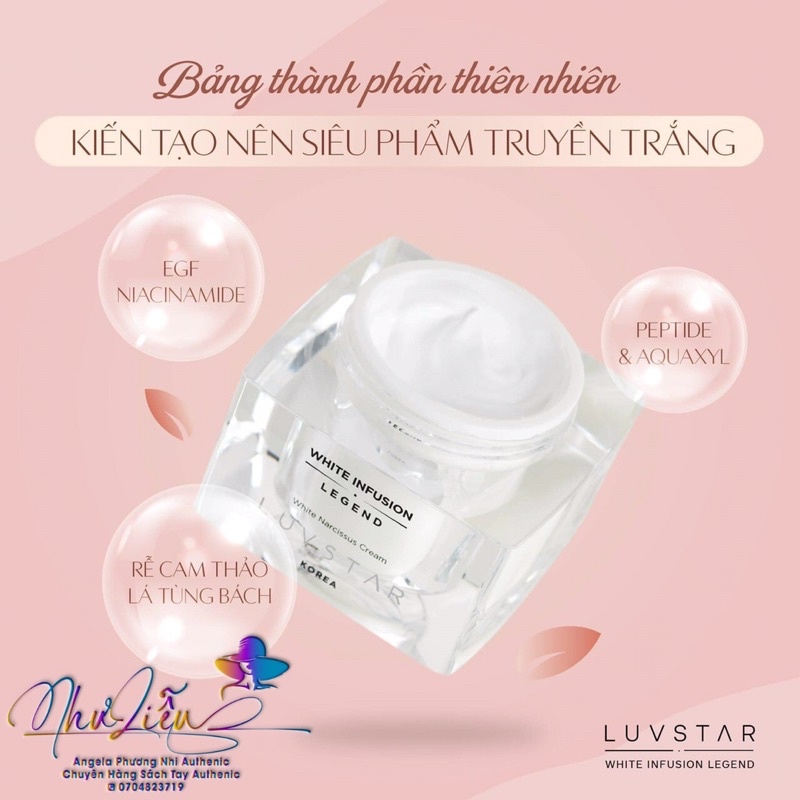 Kem Truyền Trắng LUVSTAR mịn căng mượt